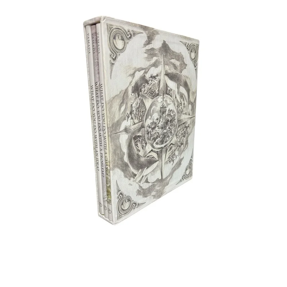 Kobi Yamada Lot of 3 Hardcover Books + Slipcover‎ Case – Idea, Problem, Chance